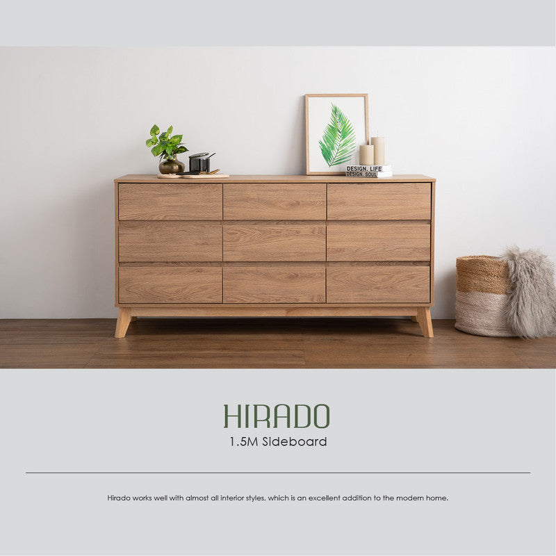 Hirado Sideboard Buffet - Natural - Cosy Abode