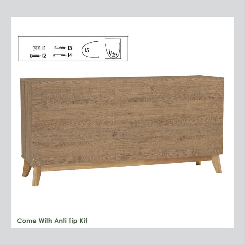 Hirado Sideboard Buffet - Natural - Cosy Abode