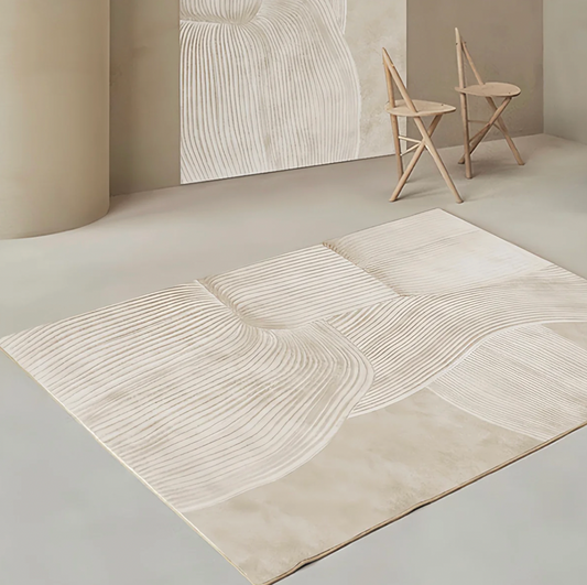 white Imitation Cashmere Rug 160cm＊240cm - Cosy Abode