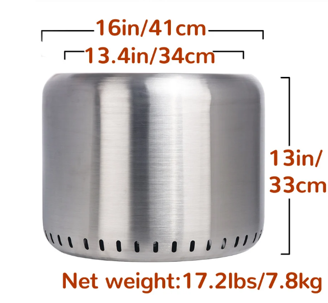 Ecoflame - The Smokeless Fire Pit & Cooking Grill - Cosy Abode