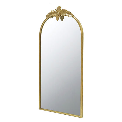 Marion Tall Wall Mount Mirror - Gold 107cm x 61cm - Cosy Abode