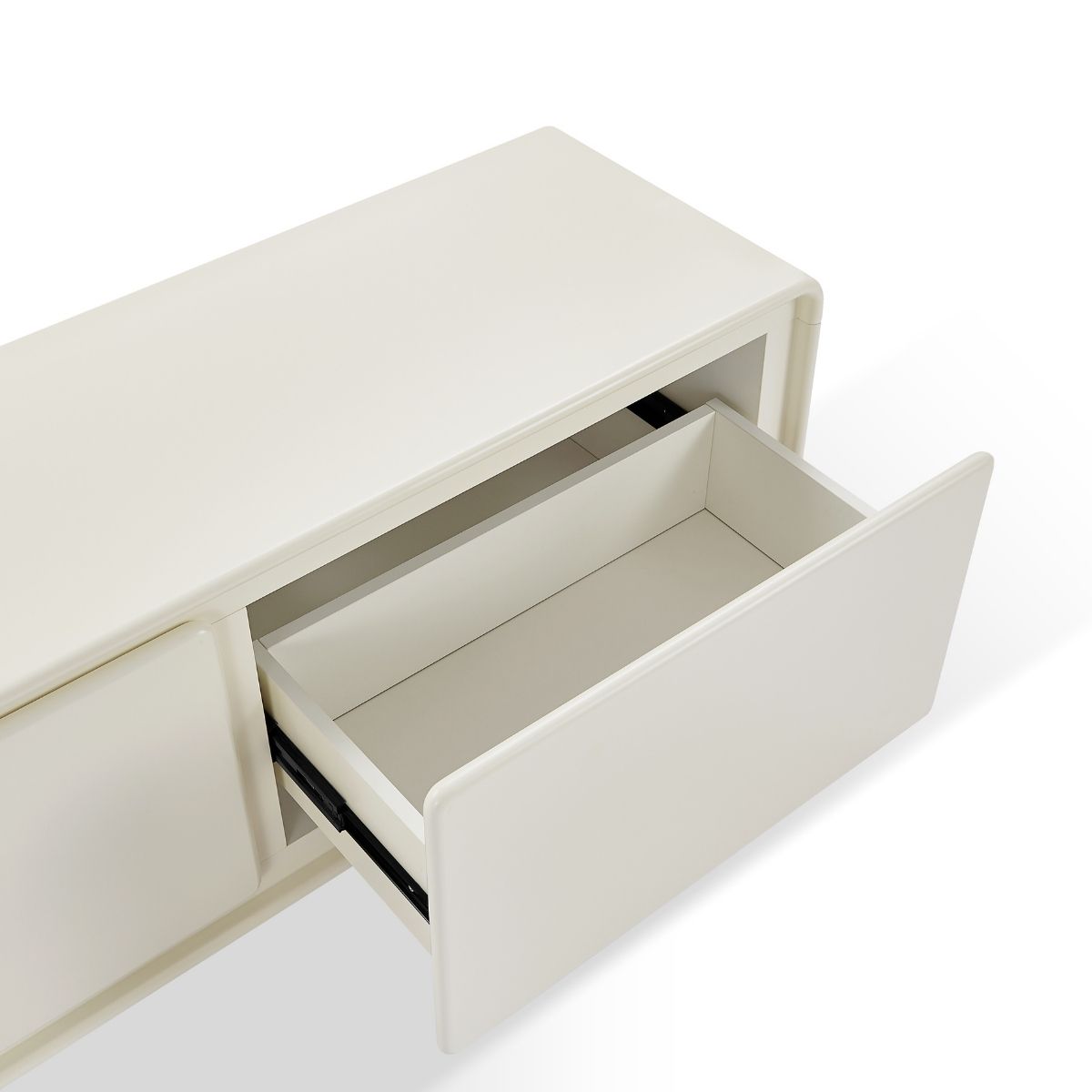 Astrid White TV Stand - Cosy Abode