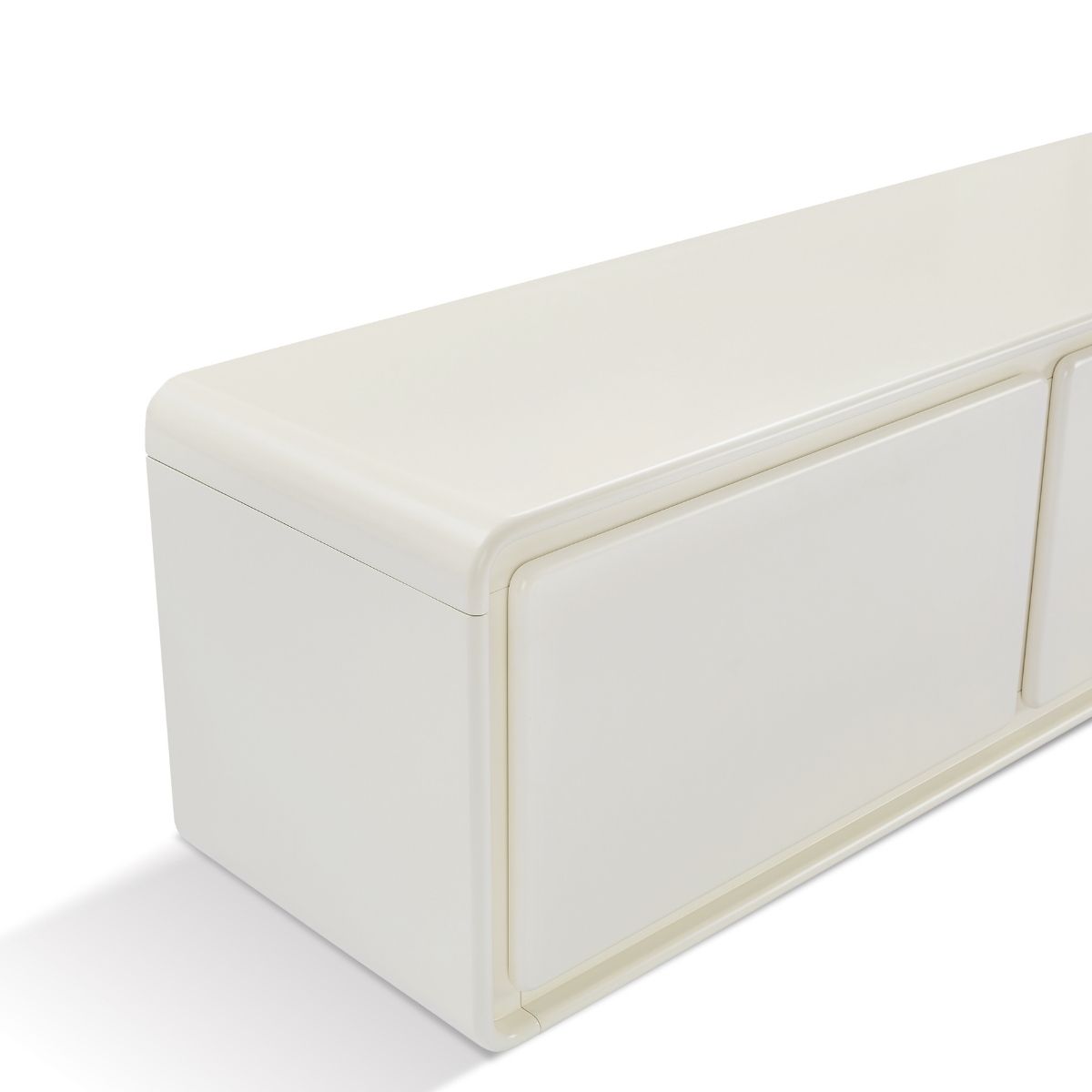 Astrid White TV Stand - Cosy Abode