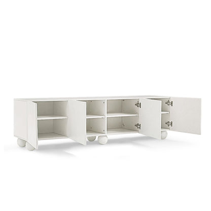 Ava White TV Unit - Cosy Abode