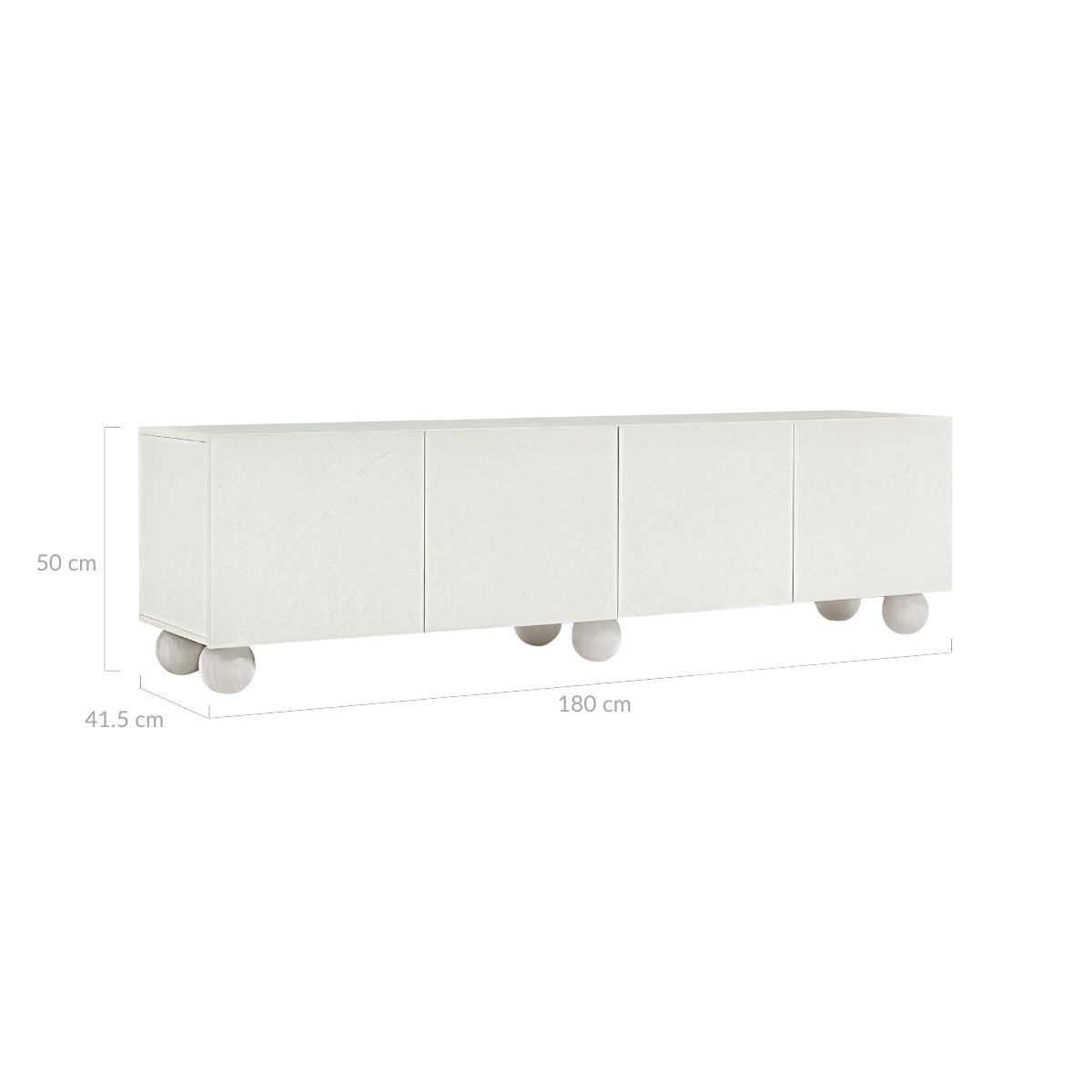 Ava White TV Unit - Cosy Abode