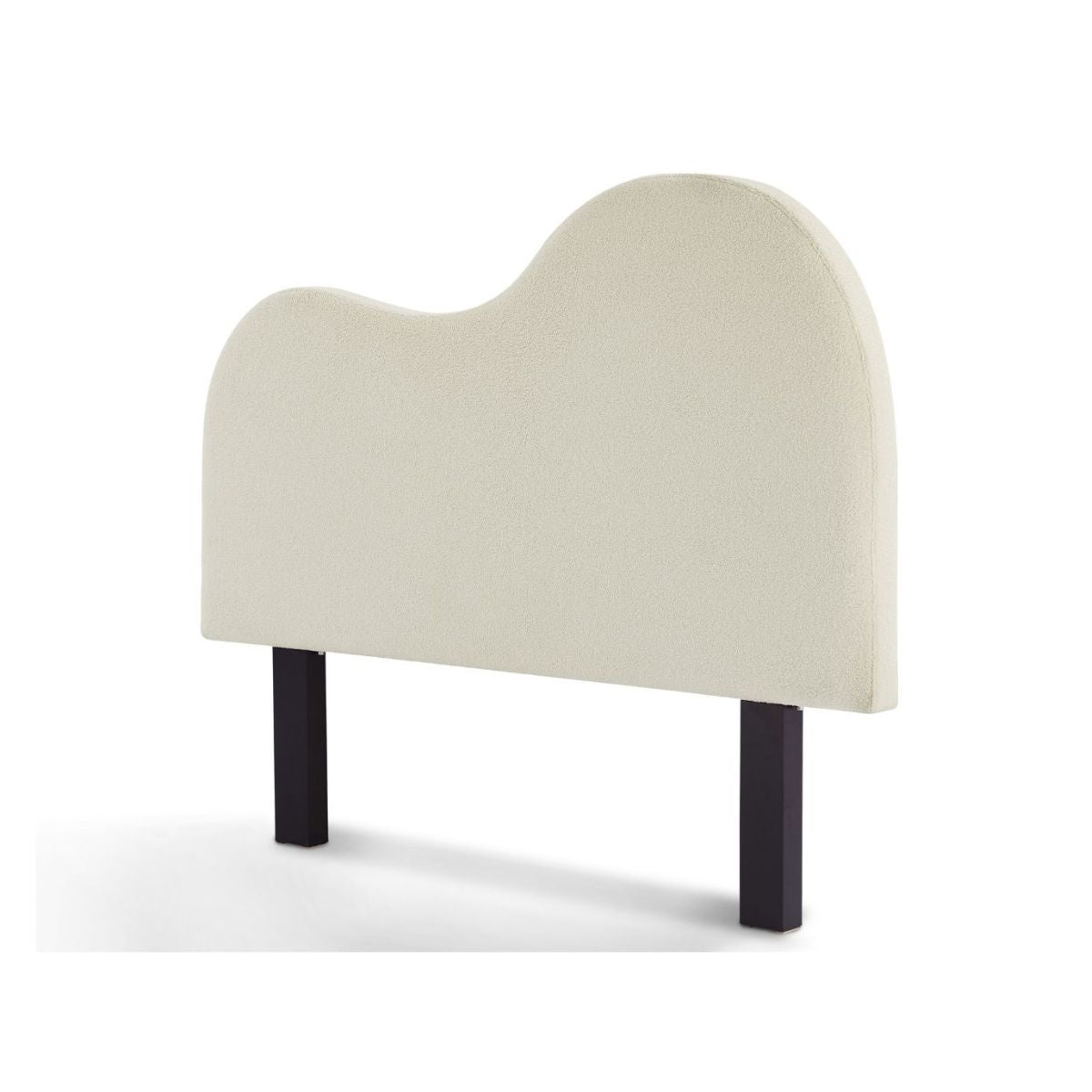 Dome Whte Headboard Queen - Cosy Abode