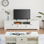 Margaux White Coastal Style 180cm Entertainment Unit - Cosy Abode