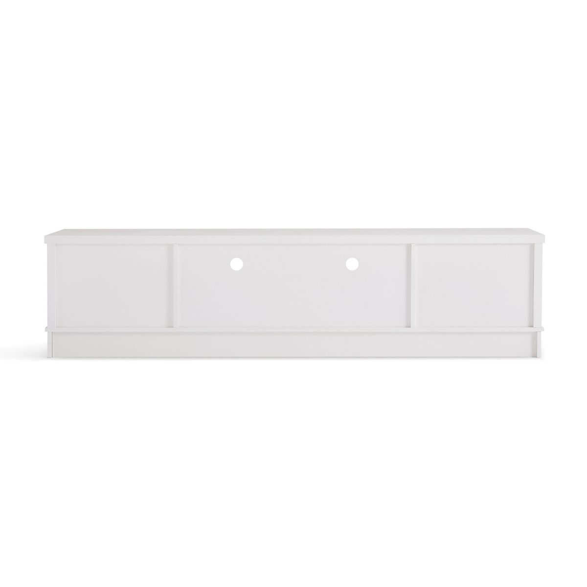 Margaux White Coastal Style 180cm Entertainment Unit - Cosy Abode
