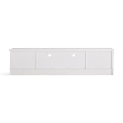 Margaux White Coastal Style 180cm Entertainment Unit - Cosy Abode