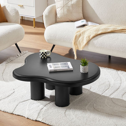Colton Black Coffee Table - Cosy Abode