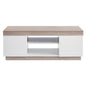 Ashley Coastal White Wooden Coffee Table Oak and White - Cosy Abode