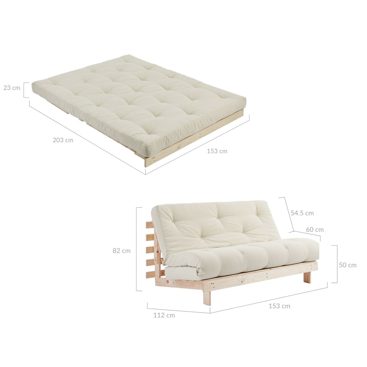 Carter Sofa Bed - Cosy Abode