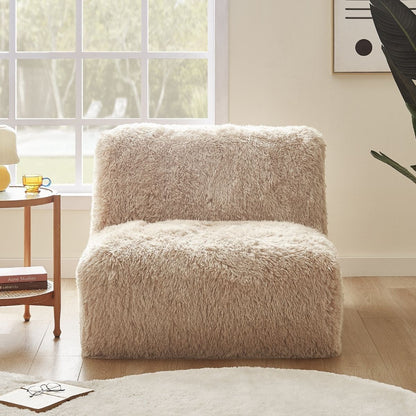 Charlie Modern Fabric Armchair - Cosy Abode