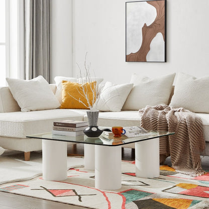 Gabby Glass Coffee Table - Cosy Abode