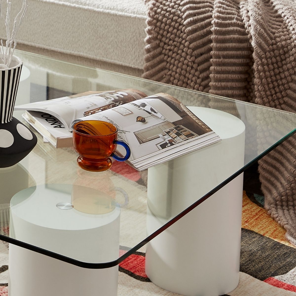 Gabby Glass Coffee Table - Cosy Abode