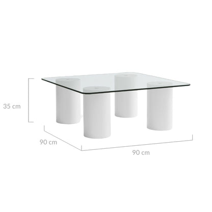 Gabby Glass Coffee Table - Cosy Abode