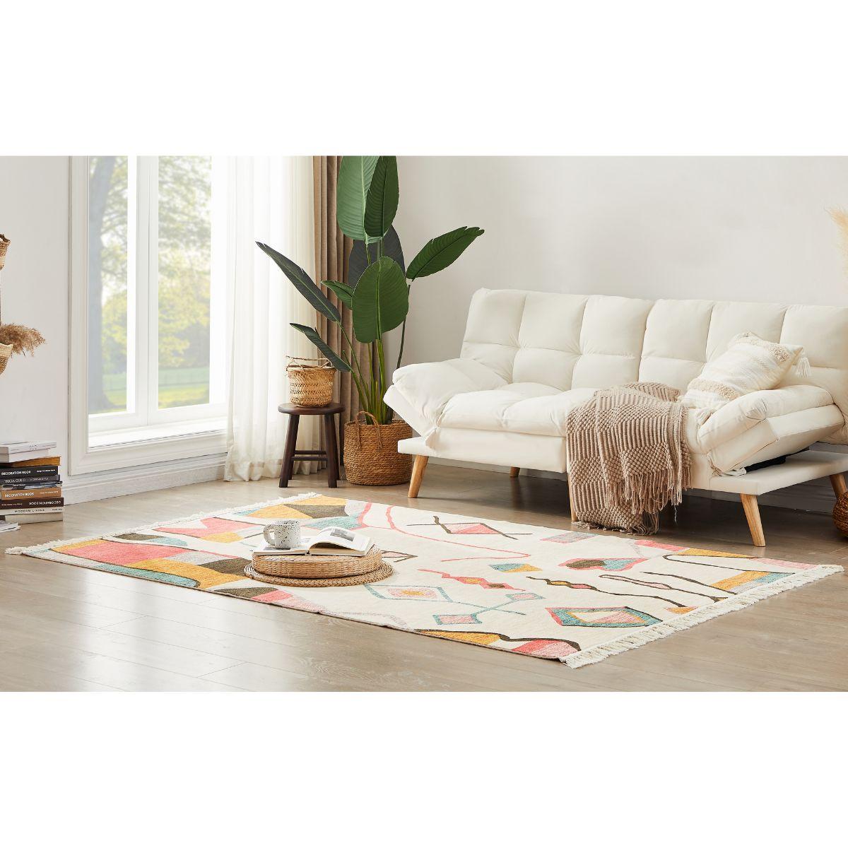 Georgie Morocco Area Rug - 160 cm - Cosy Abode