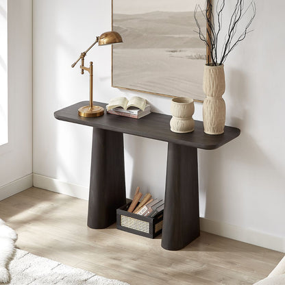 Hallie Black Console Table - Cosy Abode