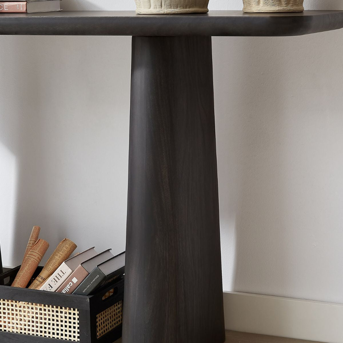 Hallie Black Console Table - Cosy Abode