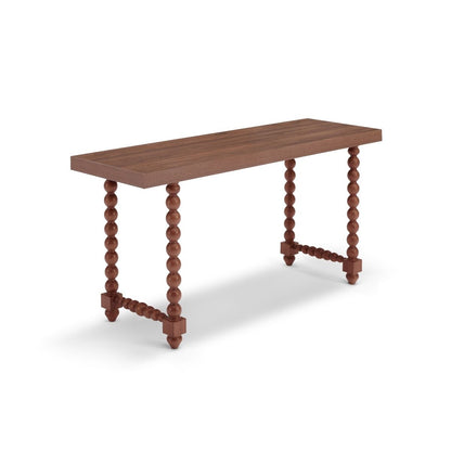 Julian Walnut Wooden Console Table - Cosy Abode