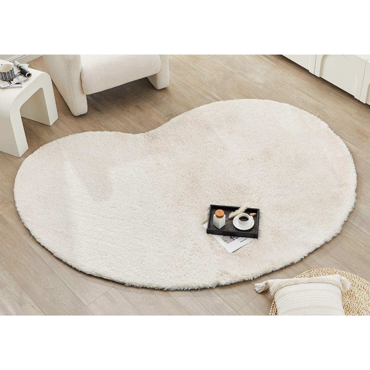 Kai Irregular Area Rug -160 cm - Cosy Abode