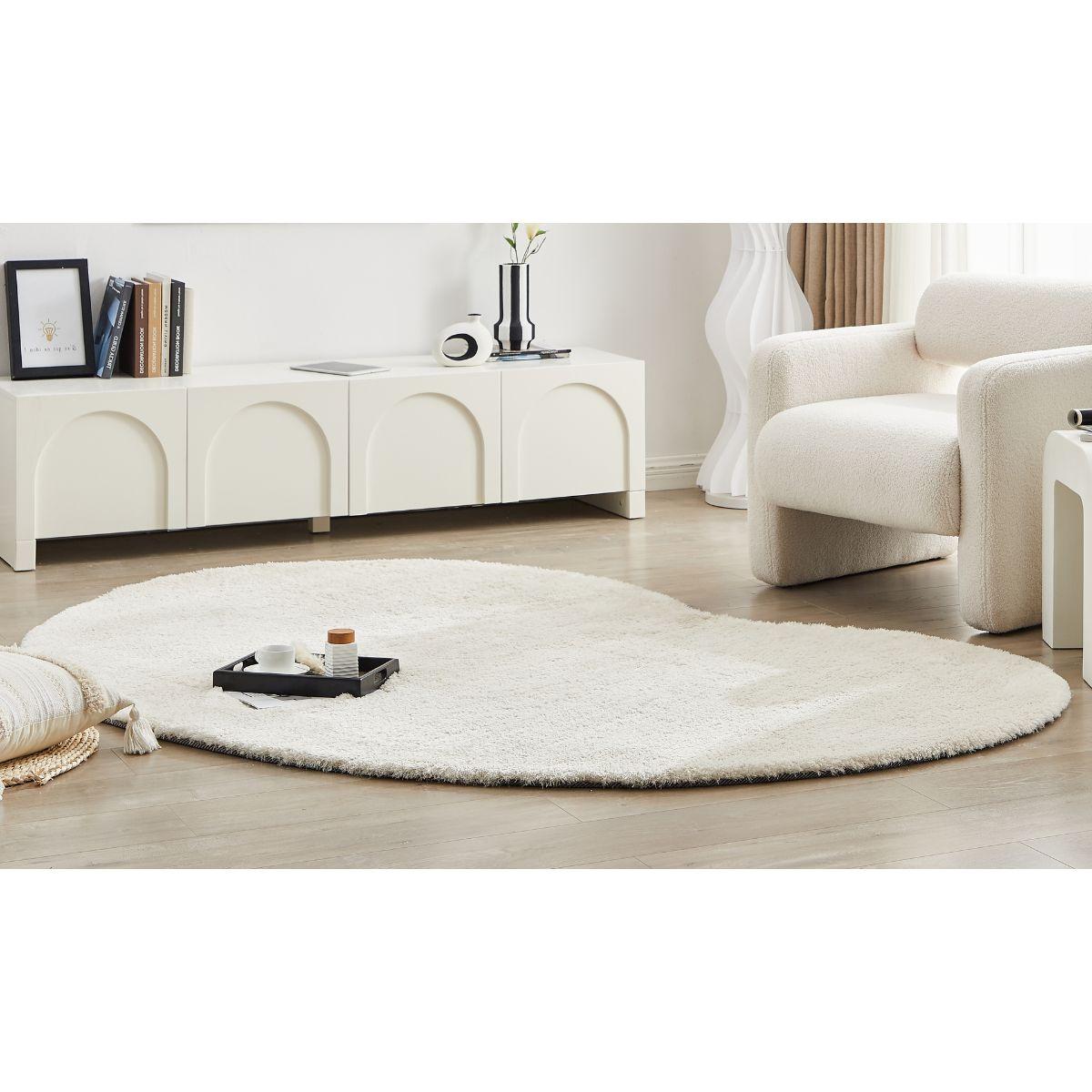 Kai Irregular Area Rug -160 cm - Cosy Abode