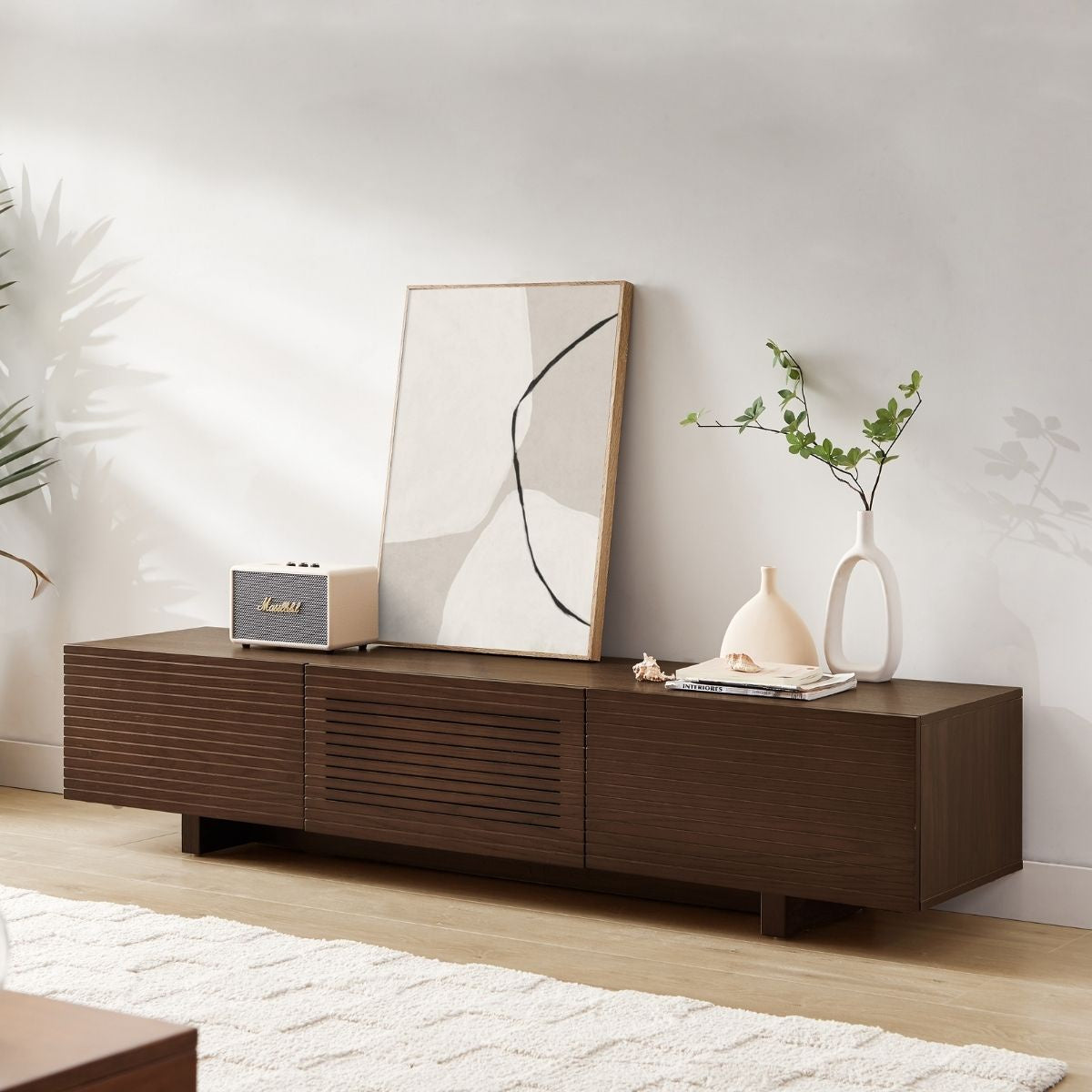 Loren Wooden TV Unit - Cosy Abode