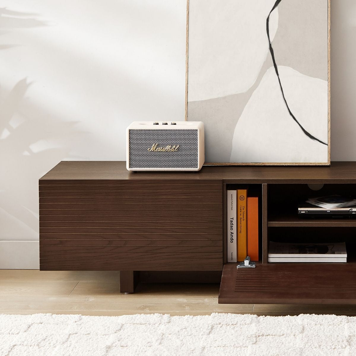 Loren Wooden TV Unit - Cosy Abode
