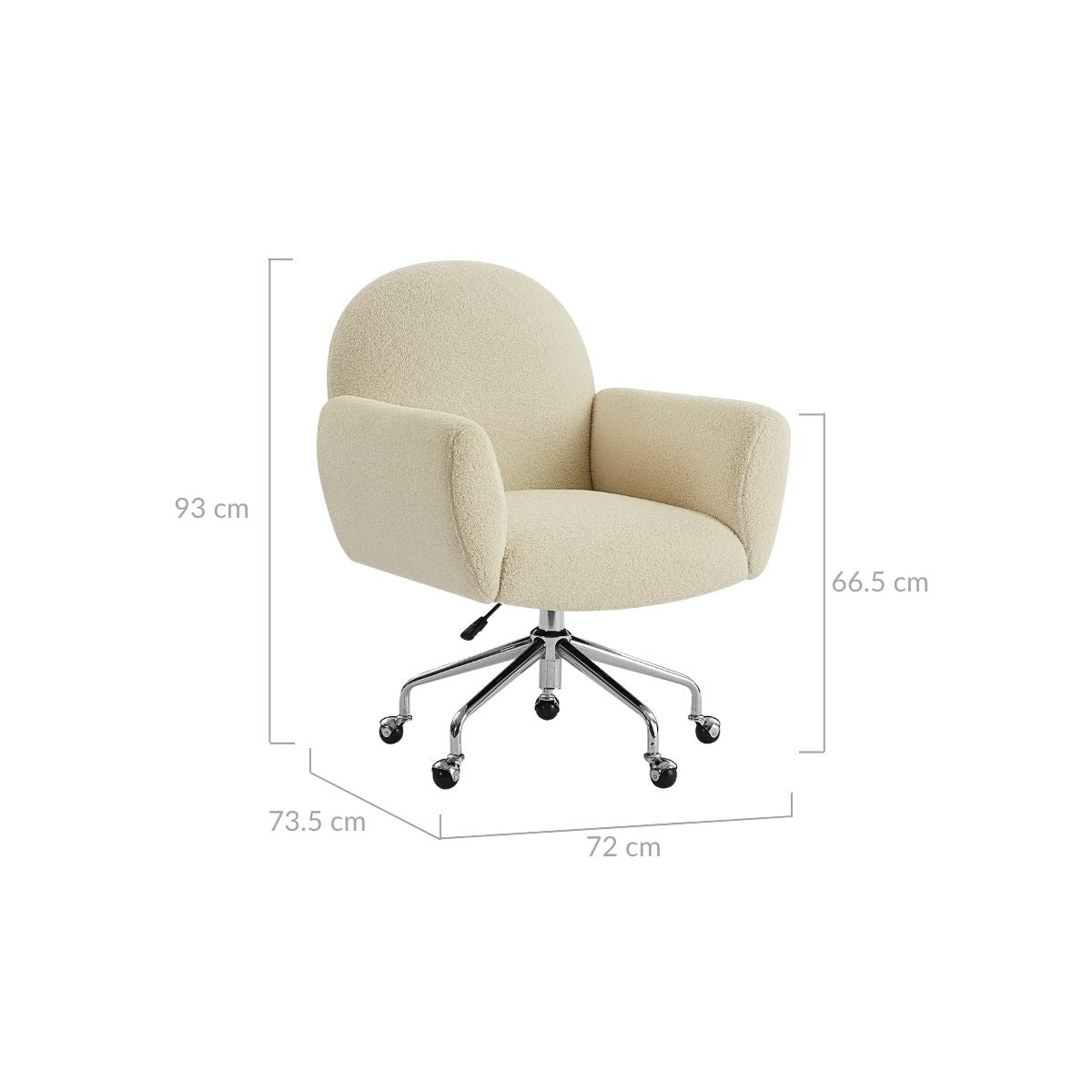 Lacey Office Chair - Cosy Abode