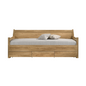 Mica Natural Wooden Day Bed with 3 Drawers Sofa Bed Frame - Cosy Abode