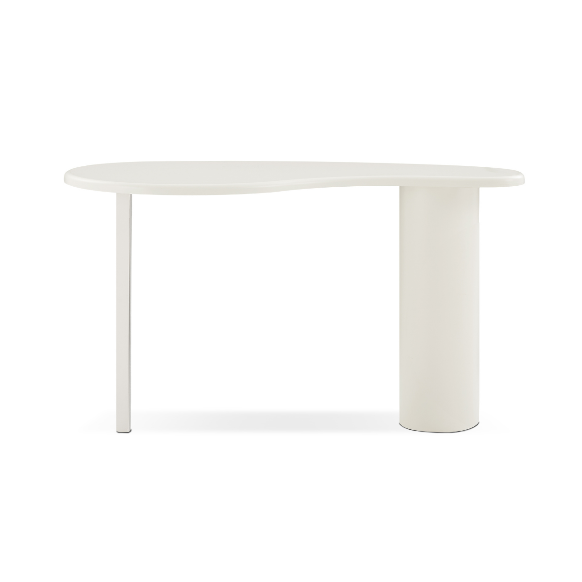 Cobble White Office Desk - Cosy Abode