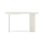 Cobble White Office Desk - Cosy Abode