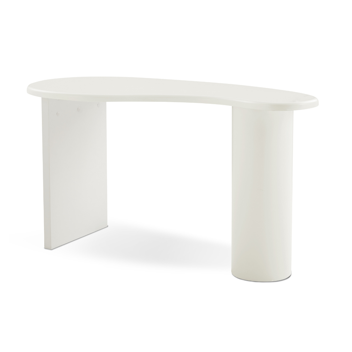 Cobble White Office Desk - Cosy Abode