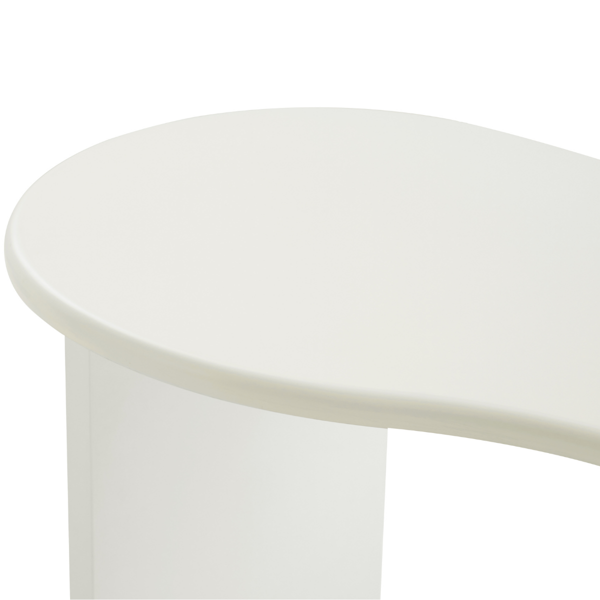 Cobble White Office Desk - Cosy Abode