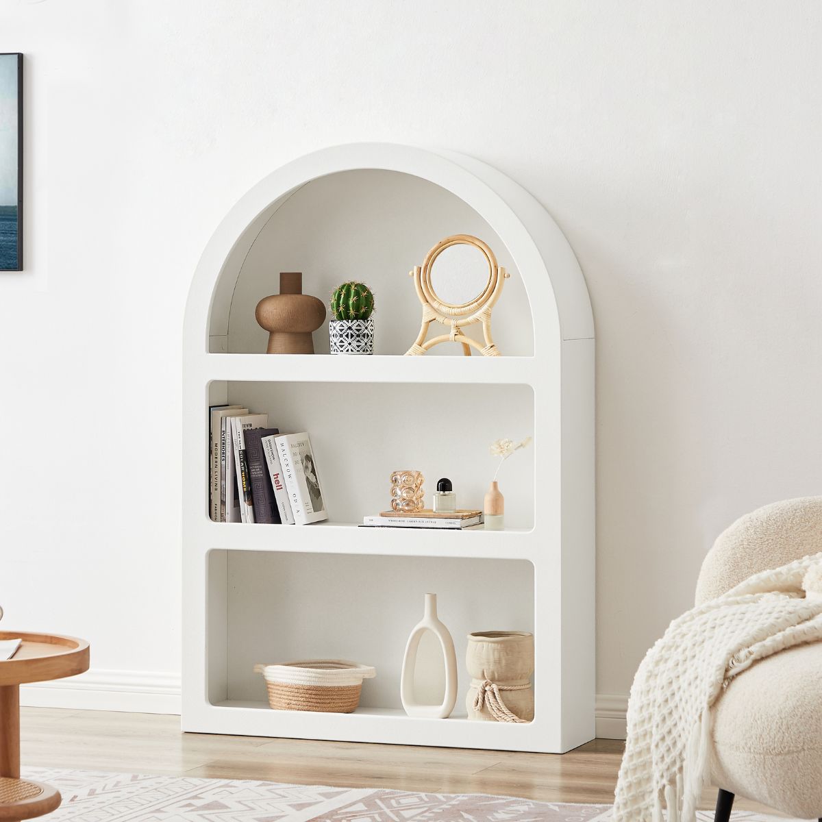 Sora Small Display Cabinet - Cosy Abode