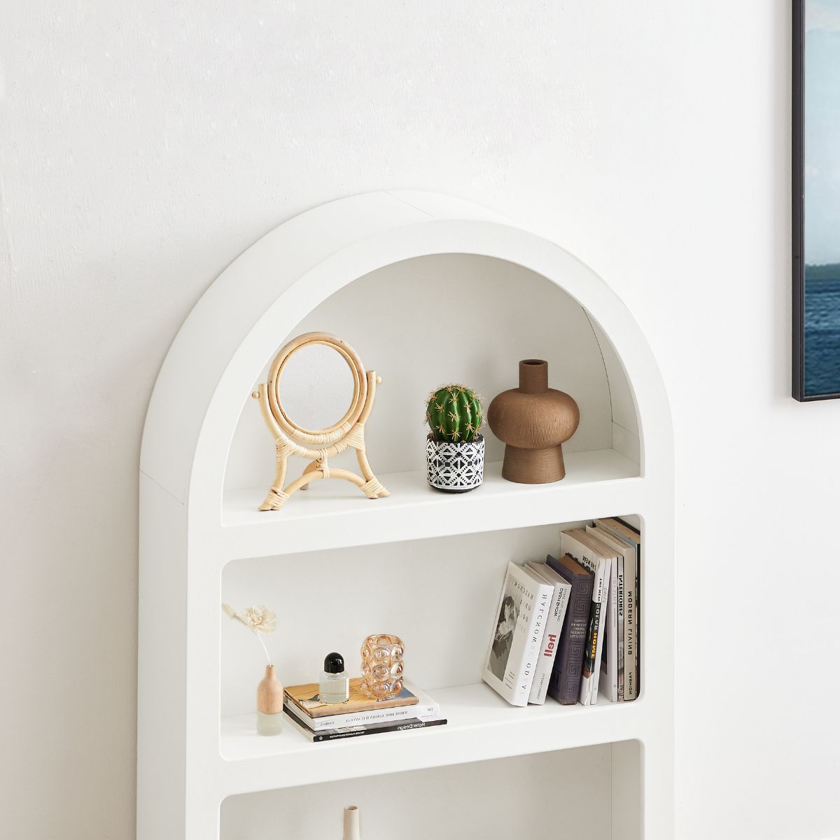 Sora Small Display Cabinet - Cosy Abode