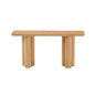 Tanner Natural Wooden Console Table - Cosy Abode