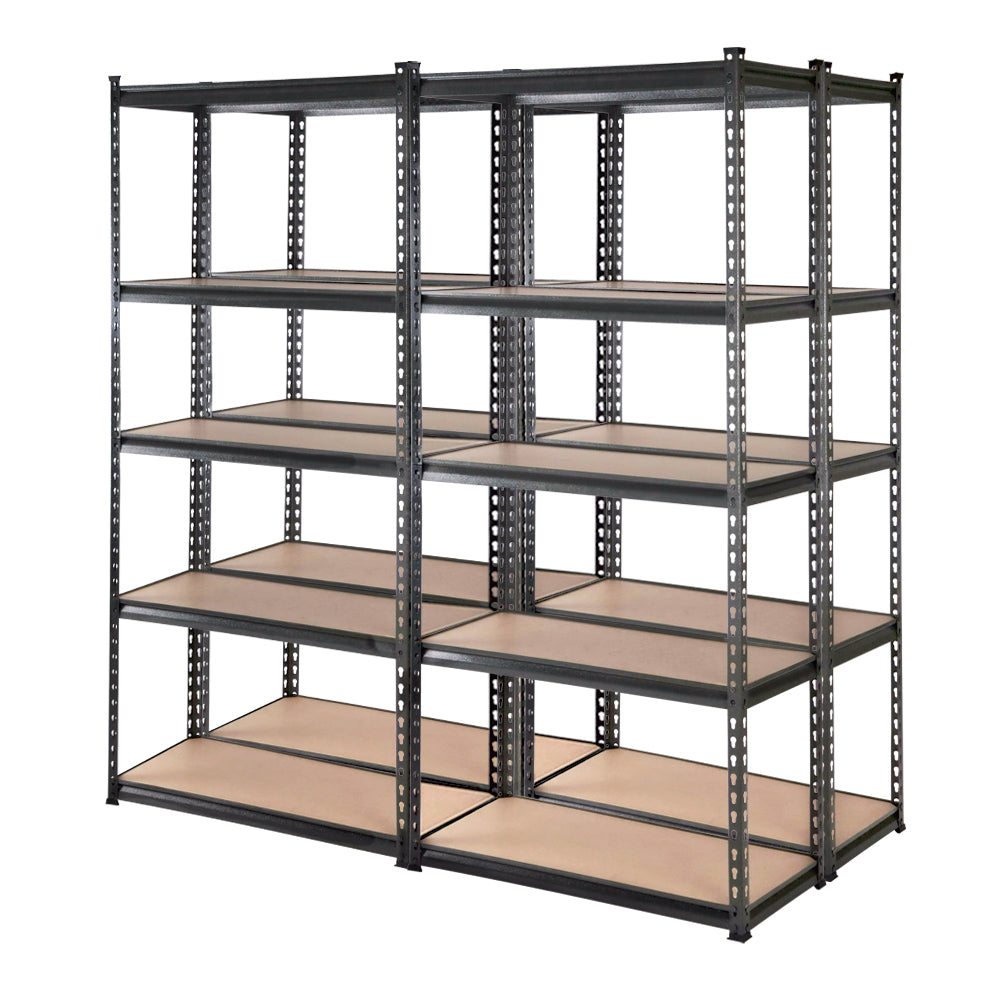 Giantz 4x1.8M Garage Shelving Warehouse Rack Pallet Racking Storage Charcoal - Cosy Abode