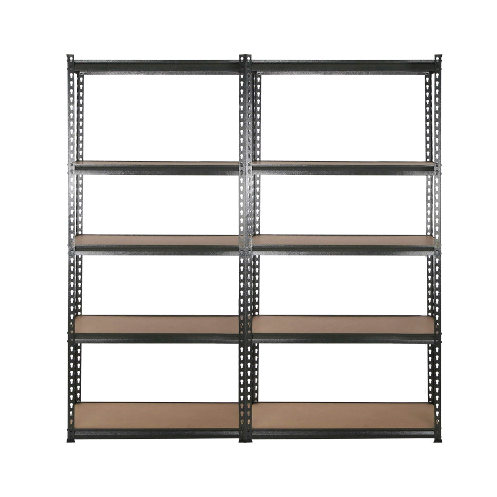 Giantz 4x1.8M Garage Shelving Warehouse Rack Pallet Racking Storage Charcoal - Cosy Abode