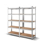 Giantz 2x1.8M Garage Shelving Warehouse Rack Pallet Racking Storage Shelf Silver - Cosy Abode
