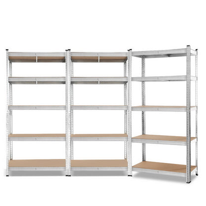 Giants 3x1.8M Warehouse Shelving Rack Racking Garage Metal Storage Shelves - Cosy Abode