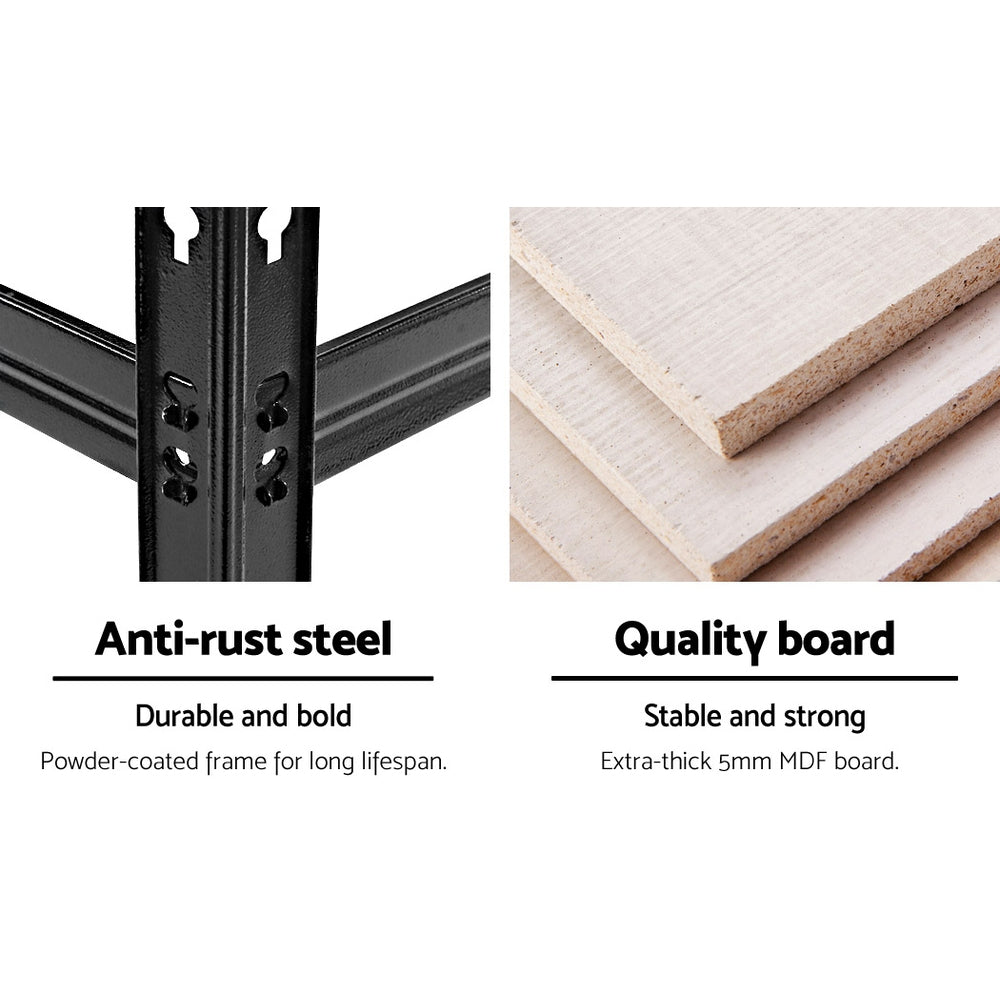 Giantz 2.4Mx1.8M Garage Shelving Warehouse Rack Pallet Racking Storage Shelve - Cosy Abode