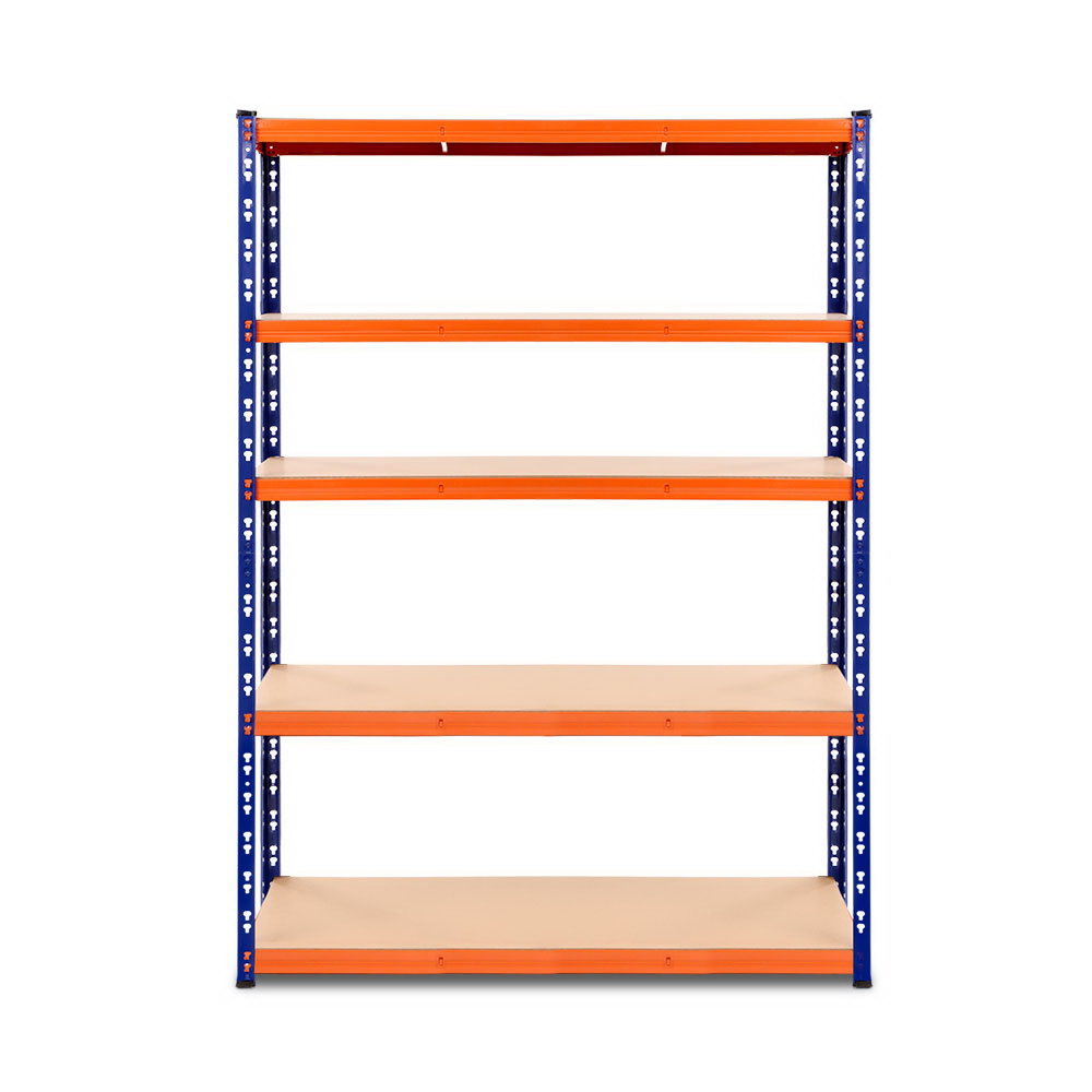 Giantz 1.8M Garage Shelving Warehouse Rack Pallet Racking Storage Shelve Blue - Cosy Abode