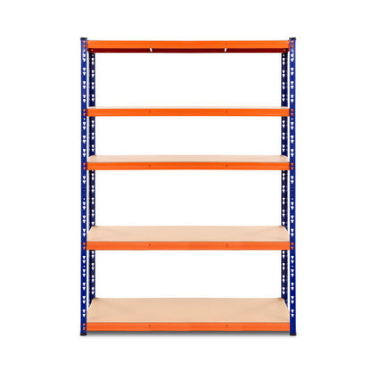 Giantz 1.8M Garage Shelving Warehouse Rack Pallet Racking Storage Shelve Blue - Cosy Abode