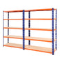 Giantz 2.4Mx1.8M Garage Shelving Warehouse Rack Pallet Racking Storage Blue - Cosy Abode