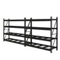 Giantz 4Mx2M Garage Shelving Warehouse Rack Pallet Racking Storage Shelve Black - Cosy Abode