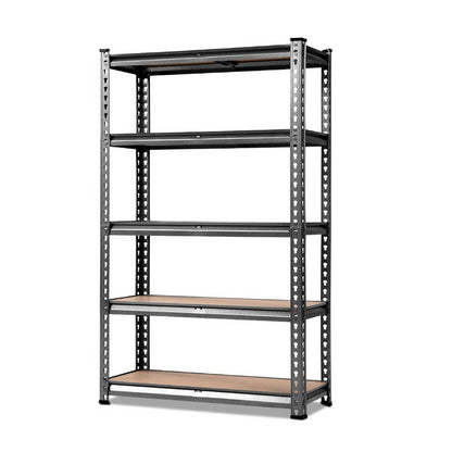 Giantz 1.5M Garage Shelving Warehouse Rack Pallet Racking Storage Shelf Charcoal - Cosy Abode