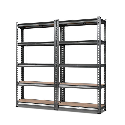 Giantz 2x1.5M Steel Warehouse Racking Rack Shelving Storage Garage Shelves Shelf - Cosy Abode