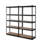 Giantz 2x1.8M Garage Shelving Warehouse Rack Pallet Racking Storage Shelve Black - Cosy Abode
