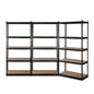 Giantz 3x1.8M Garage Shelving Warehouse Rack Pallet Racking Storage Shelve Black - Cosy Abode